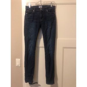Hudson Dark Wash Skinny Jeans